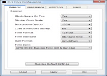 XUS Clock Screenshot 3